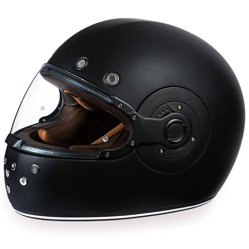 Dull Black Full Face Helmet C773