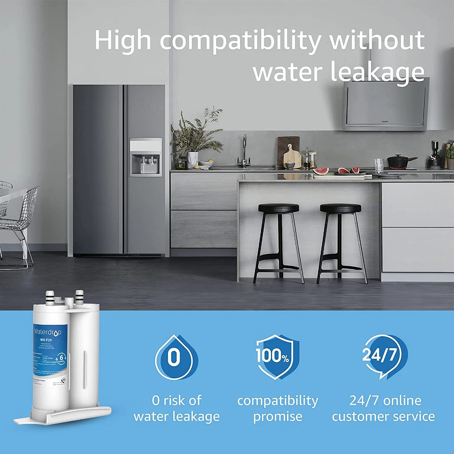 2 Pack WF2CB Water Filter Z80211