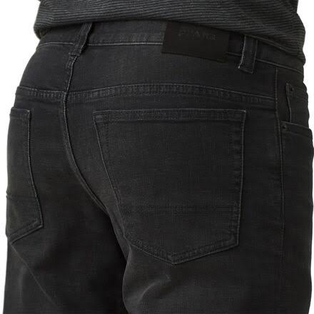 Vintage Black Wash Men&s Jeans, 38x32 R4035
