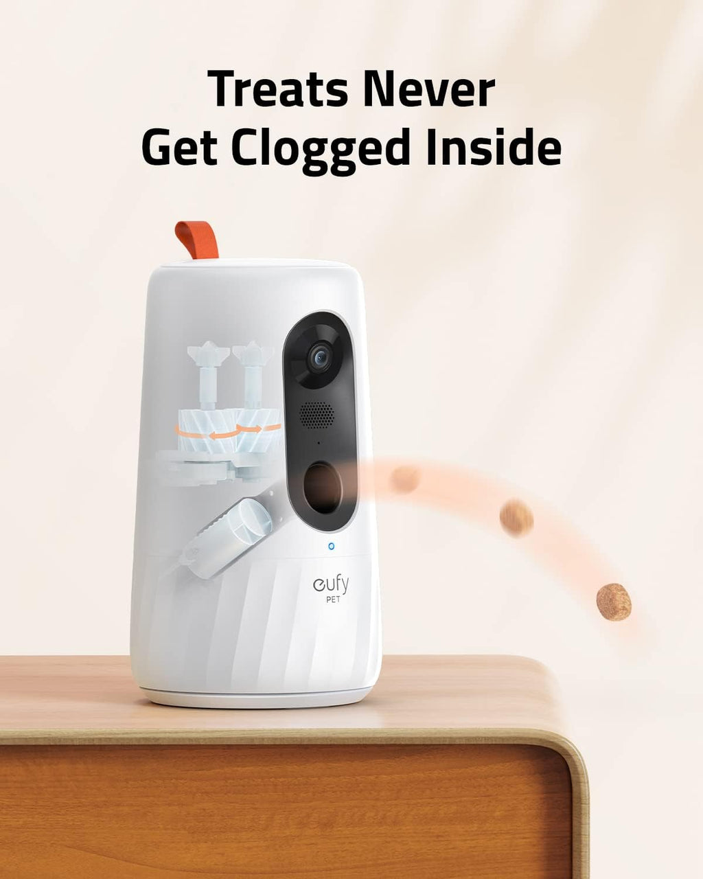 1080p Pet Dog Camera with Treat Dispenser F97078