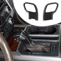 Red Carbon Fiber Gear Shift Knob Cover Trim K200997