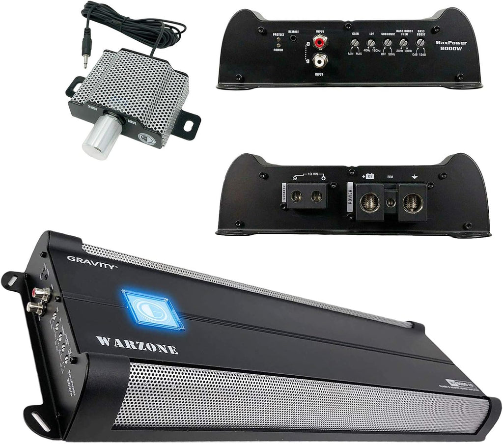 8000 Watts 1 Ohm Stable Monoblock Car Audio Amplifier N535393