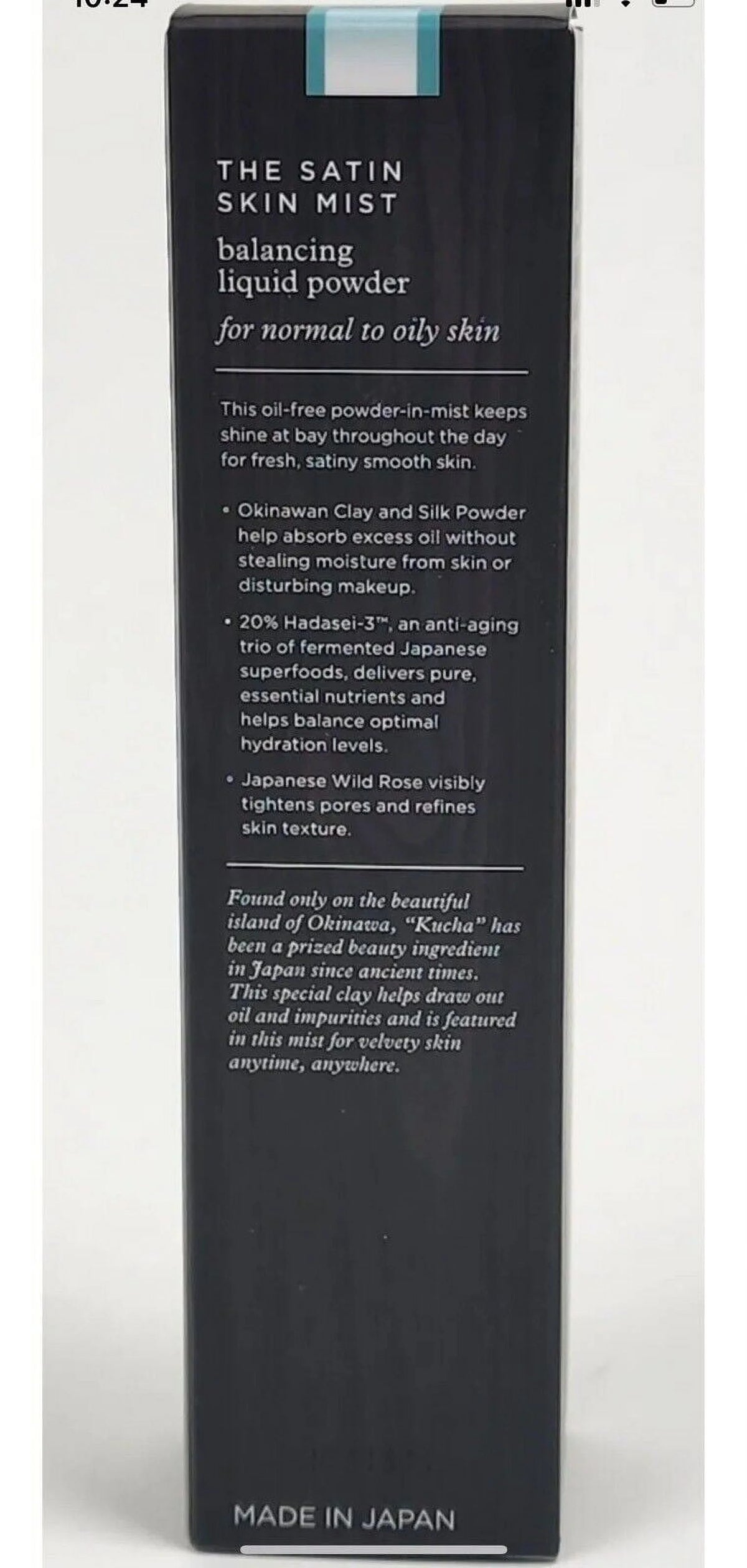 Satin Skin Mist Balancing Liquid Powder 40ml D7507