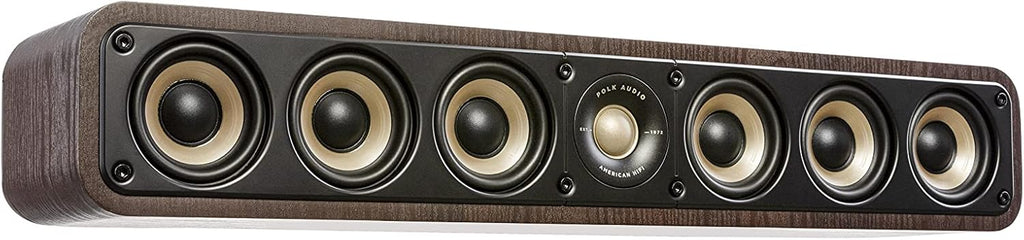 Slim Center Channel Speaker with 1" Tweeter and 6 3" Woofers M186