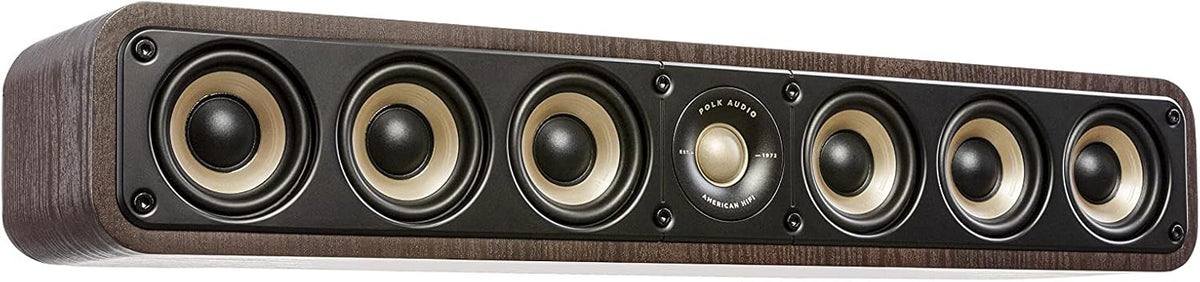 Slim Center Channel Speaker with 1" Tweeter and 6 3" Woofers M186
