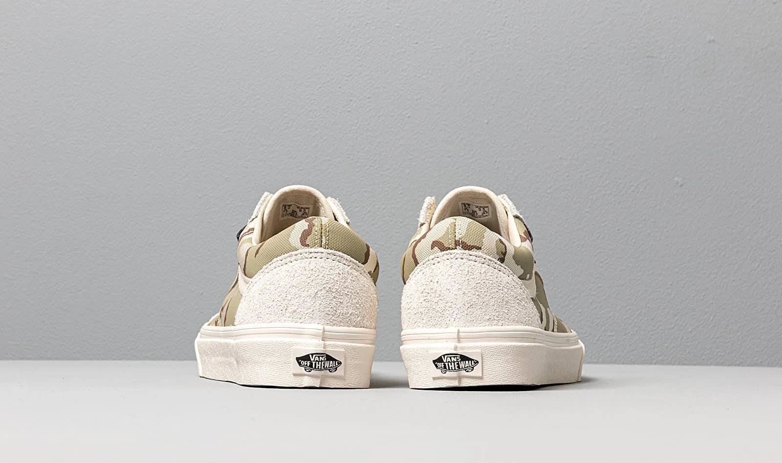 White Asparagus Camo Old Skool Shoes F838099