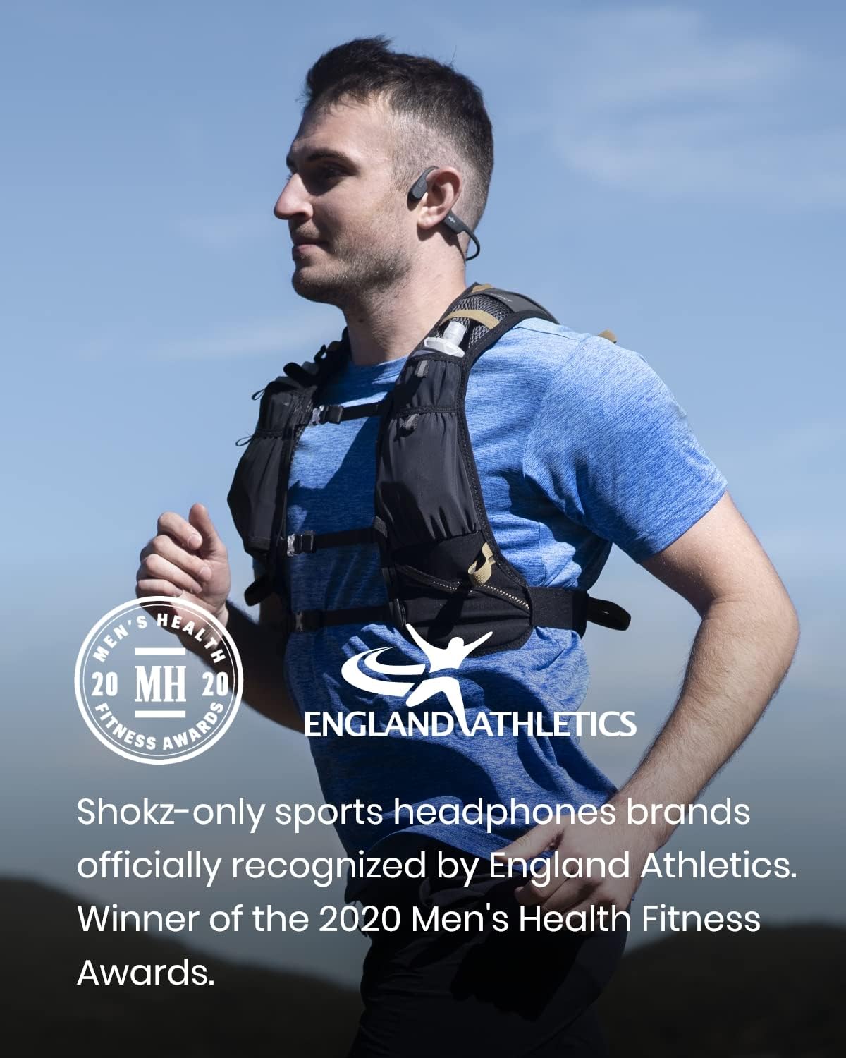 Bone Conduction Open-Ear Bluetooth Sport Headphones with Headband A5002