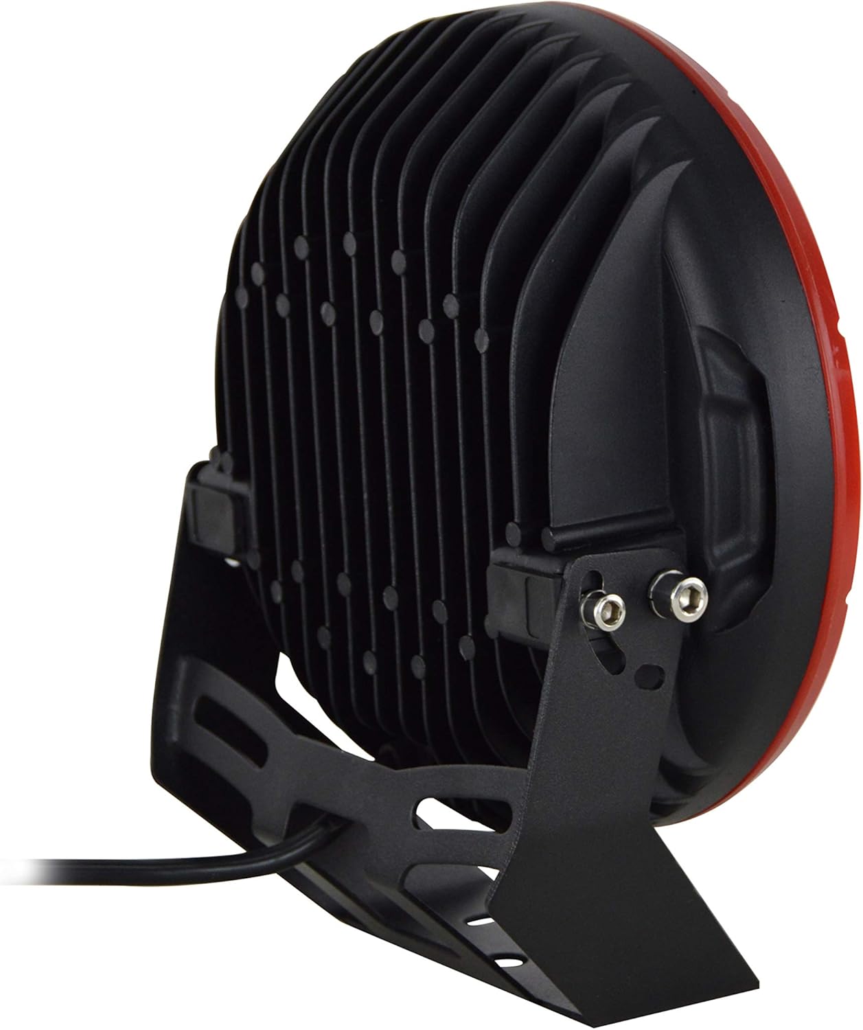 2PCS 96W Round Red LED Spot Driving Work Light 9 Inch E330840
