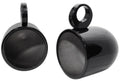 8" Black Wakeboard Tower Enclosure Pods for Marine Speakers E53547