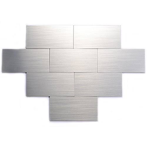 Peel and Stick Tile Backsplash (3x6 inch Chip Size Pack of 40) H2429