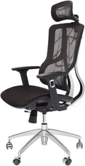 Black Ergonomic Mesh High Back Office Chair with Adjustable Headrest and Armrest T266647