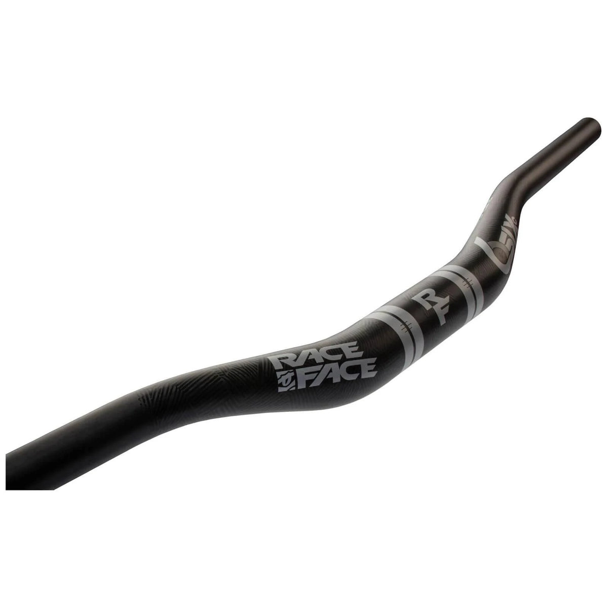 SixC Carbon Riser Handlebar 35 x 820mm 35mm Rise Silver K8061