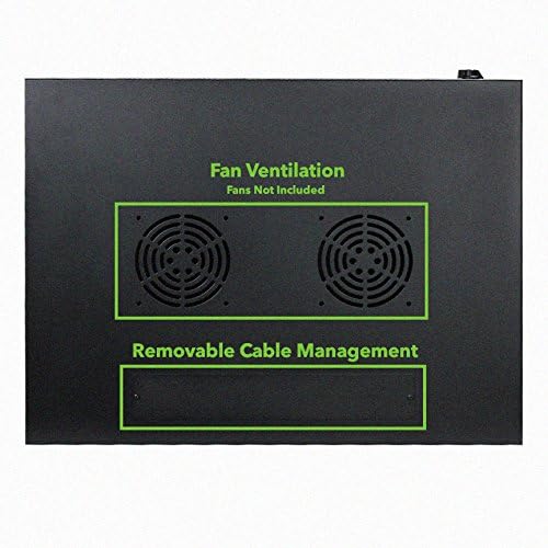 6U Wall Mount Rack Enclosure Server Cabinet 16.5 Inch Deep C70497