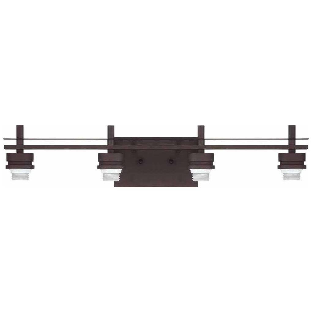 4-Light Antique Bronze Bathroom Vanity I753