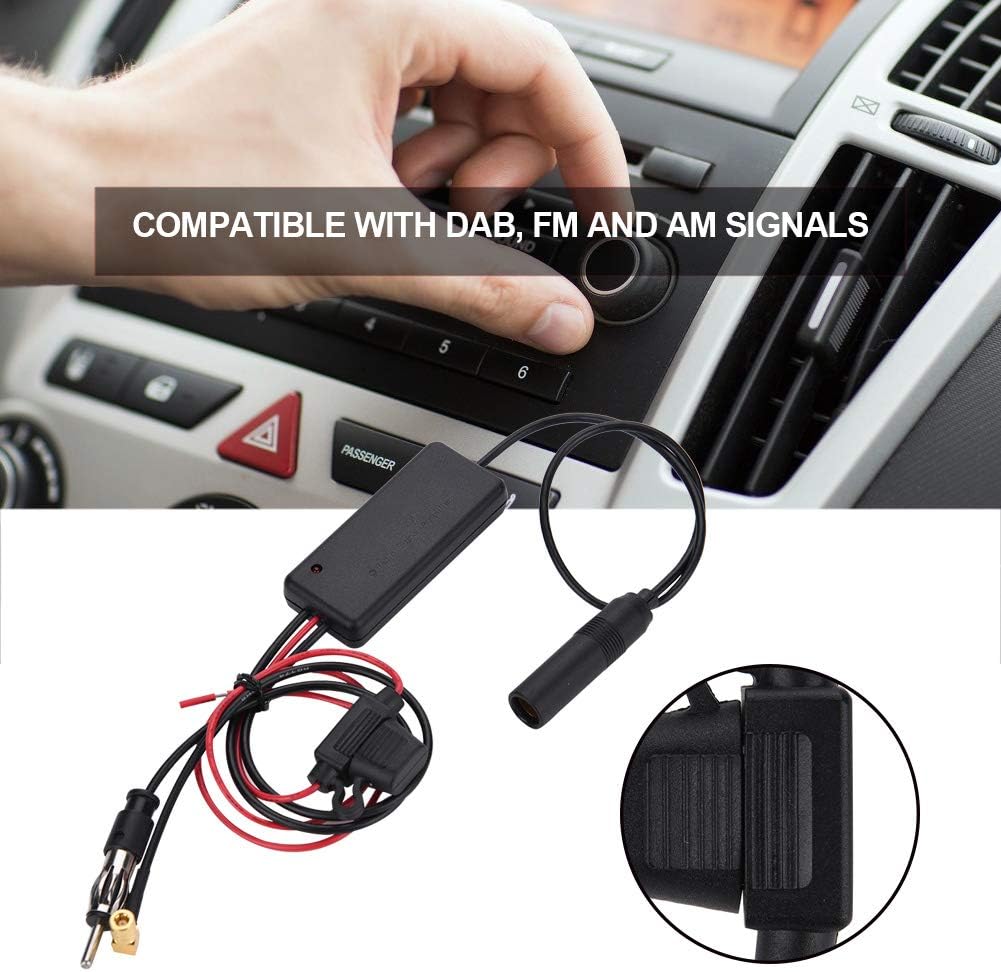 AM FM Radio TV Signal Amplifier Antenna Booster G488