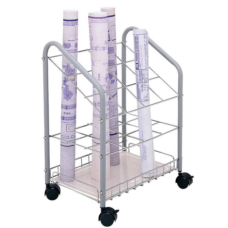 12 Compartments Wire Roll File J9585