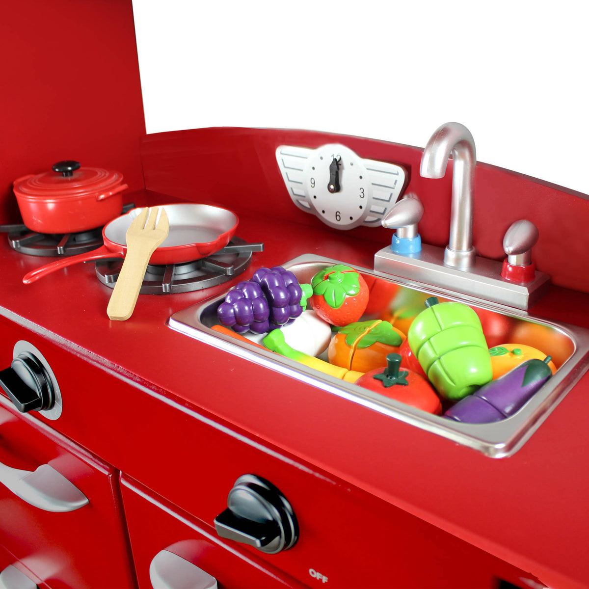 Red Play Kitchen (1 Piece) T9833