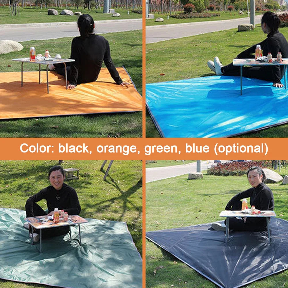 Waterproof Shade Sail Oxford Cloth Awning Canopy Q541