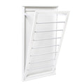 White Large Over-the-Door Wall Mount Clothes Drying Rack P73804