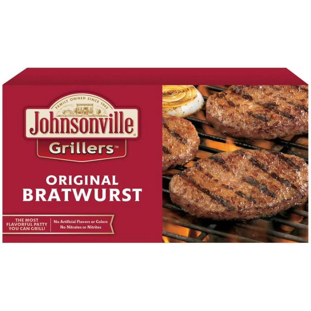 Bratwurst Patty, 24 Ounce - 9 per case N145179