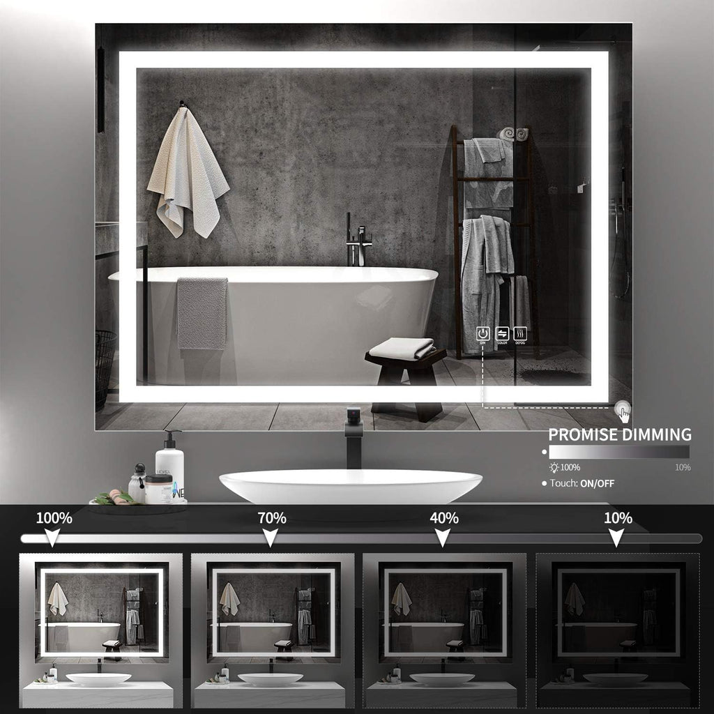 LED Lighted Bathroom Mirror C158