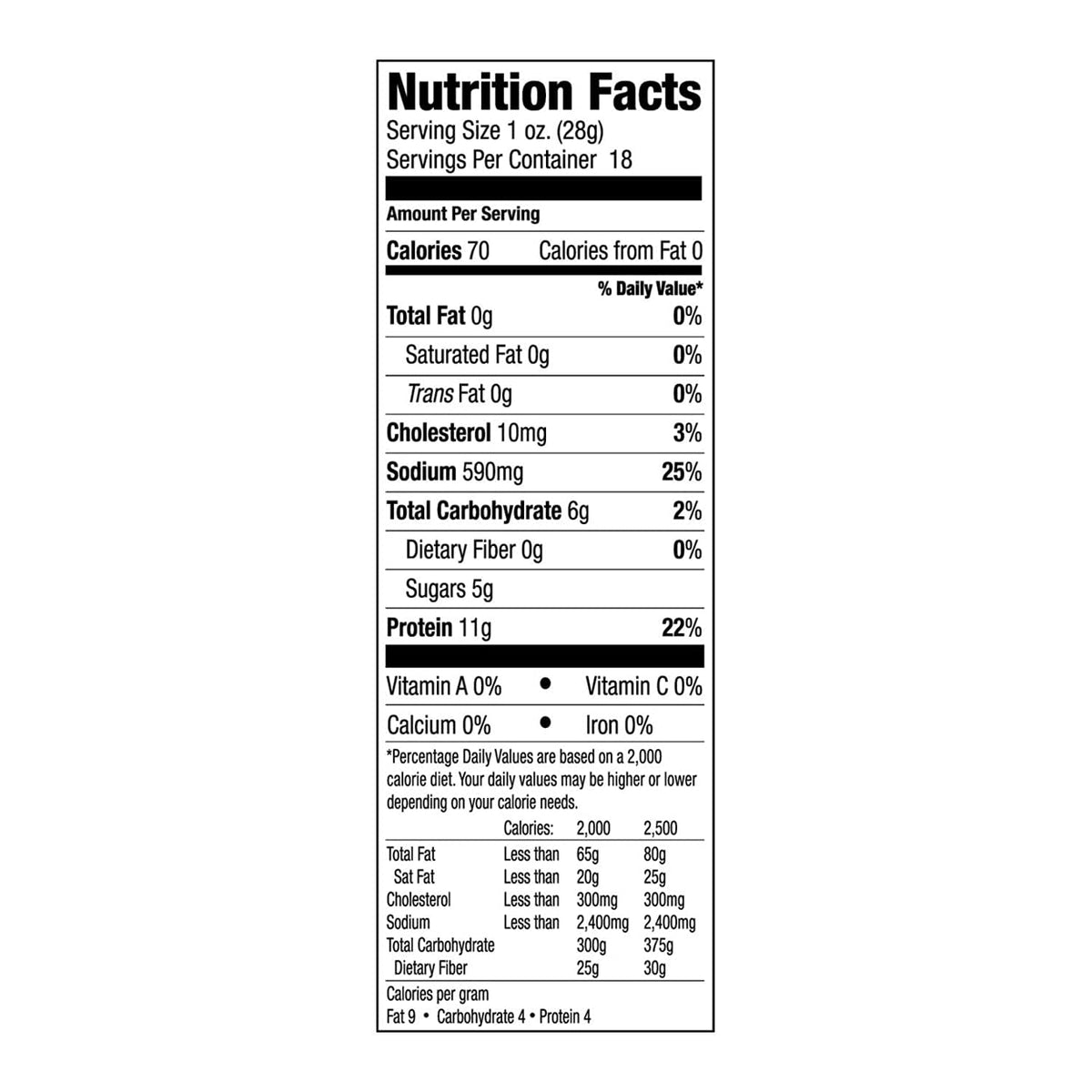 Peppered Beef Jerky 18 Ounce N50927