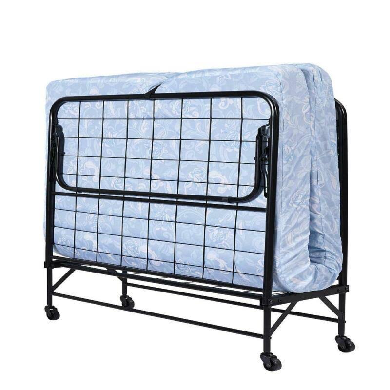 Folding Bed Cot with Foam Mattress D72442