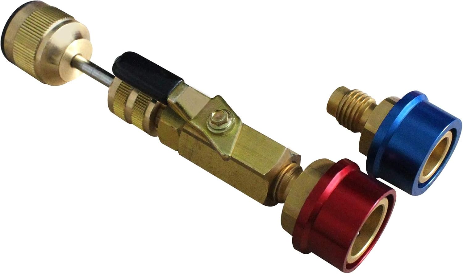 R134A Valve Core Remover Installer, yellow gold, 6.8 inch, Pack of 2 J134336