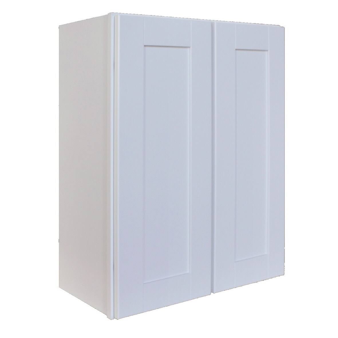 White Double Door Wall Cabinet X16061