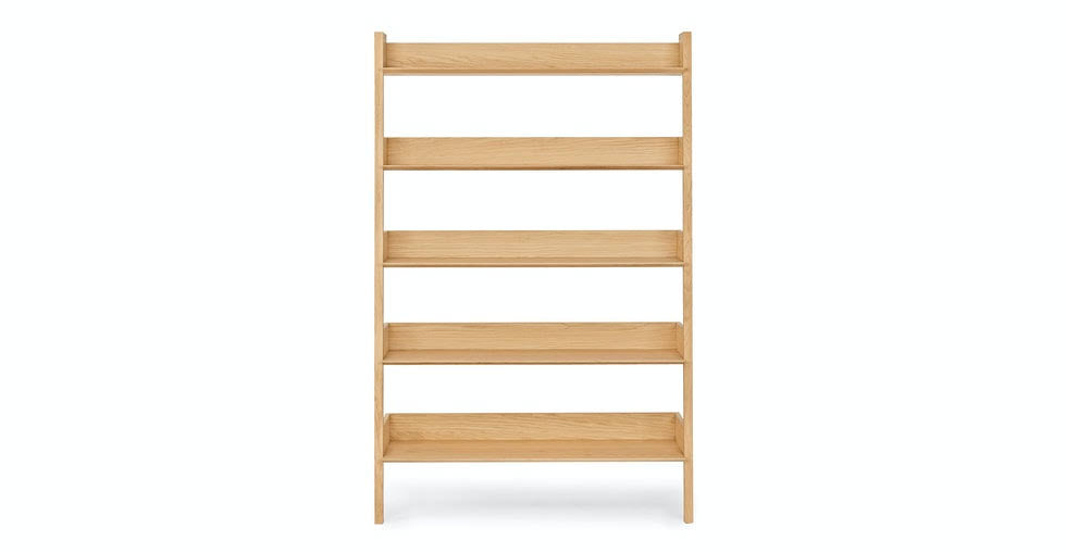 Solid Wood Oak Bookcase Z88596