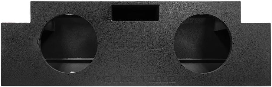 2x12” Subwoofer Box with Acrylic Viewing Window W3416