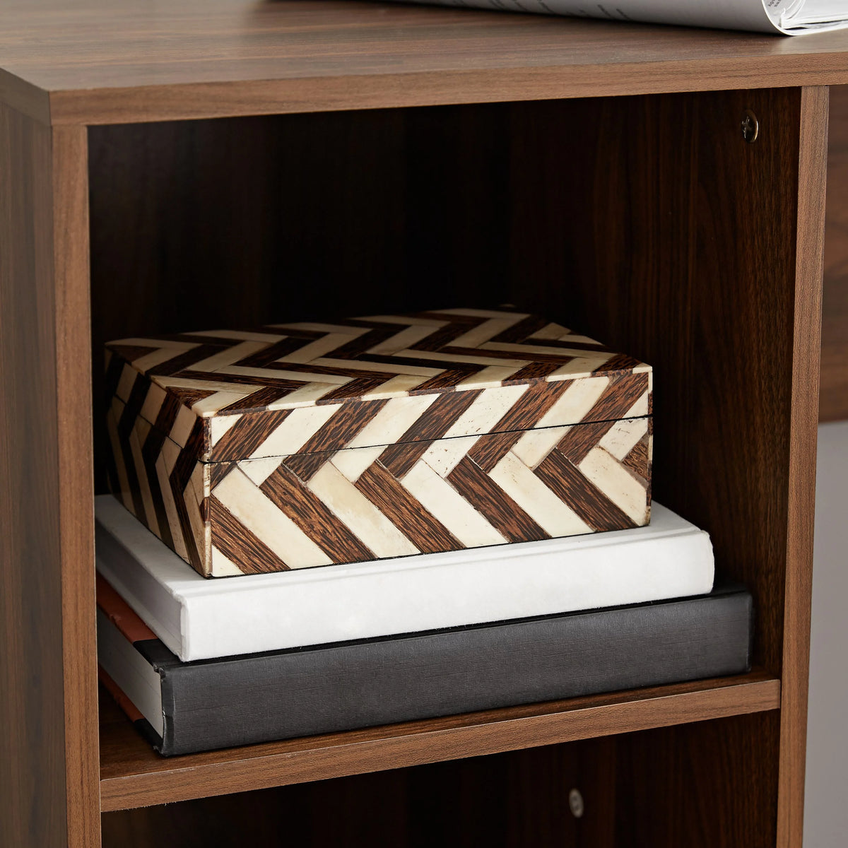 6-Cube Storage Computer Desk W856232