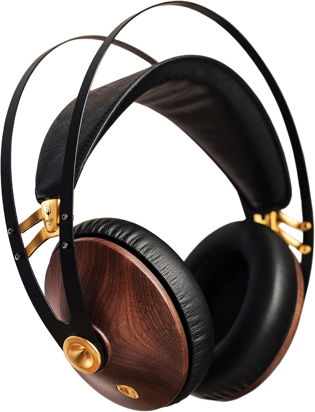 Walnut Silver Wired Over-Ear Headphones with Mic and Self Adjustable Headband Y63169