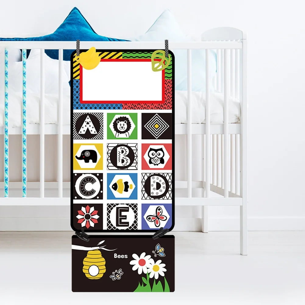 Foldable Mirror Toy Visual Auditive Toys (Alphabet) J3483