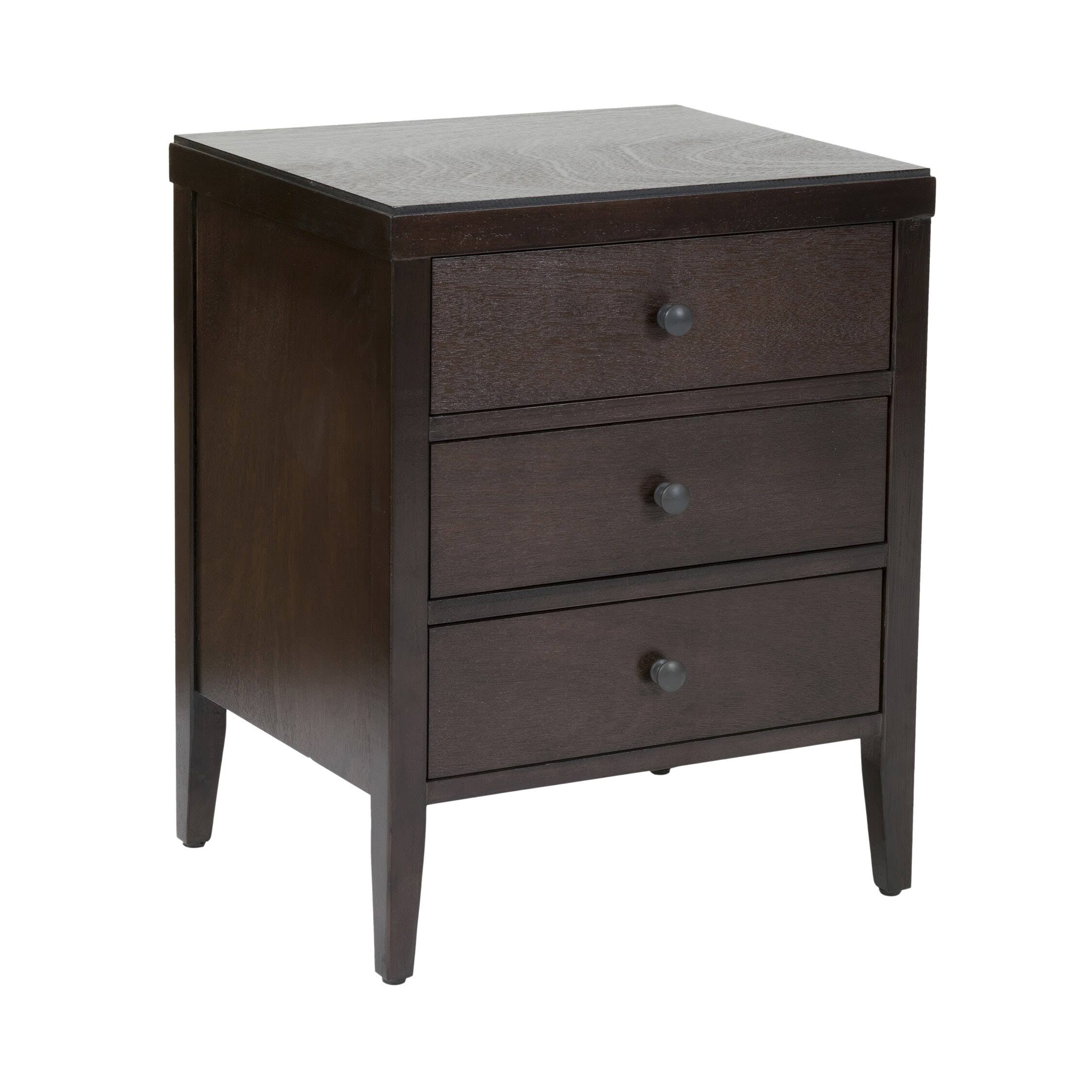 Acacia Wood Accent Table Grey E44009