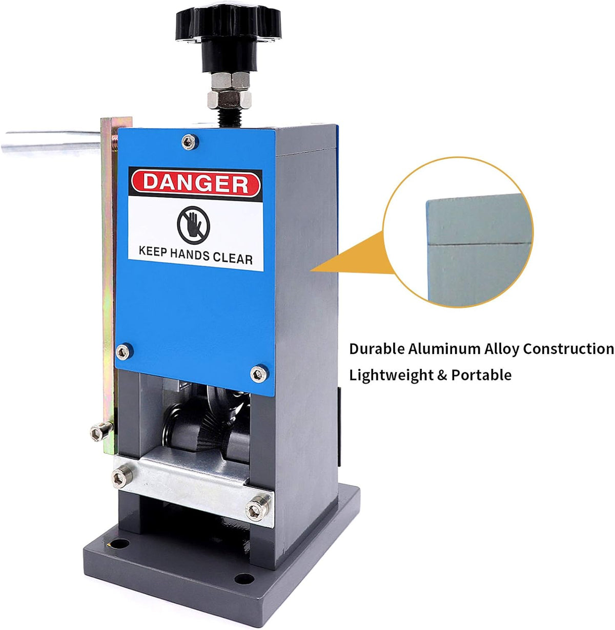 Manual Wire Stripper Machine 0.06-1 60ft/Min Cable Strippers V6881