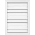PVC Gable Vent with Brickmold R6789