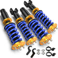Set of 4 Adjustable Height Coilovers Struts Shock Absorber Assembly I54399