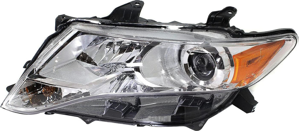 Set of 2 Halogen Headlight Assembly with Clear Lens W3001