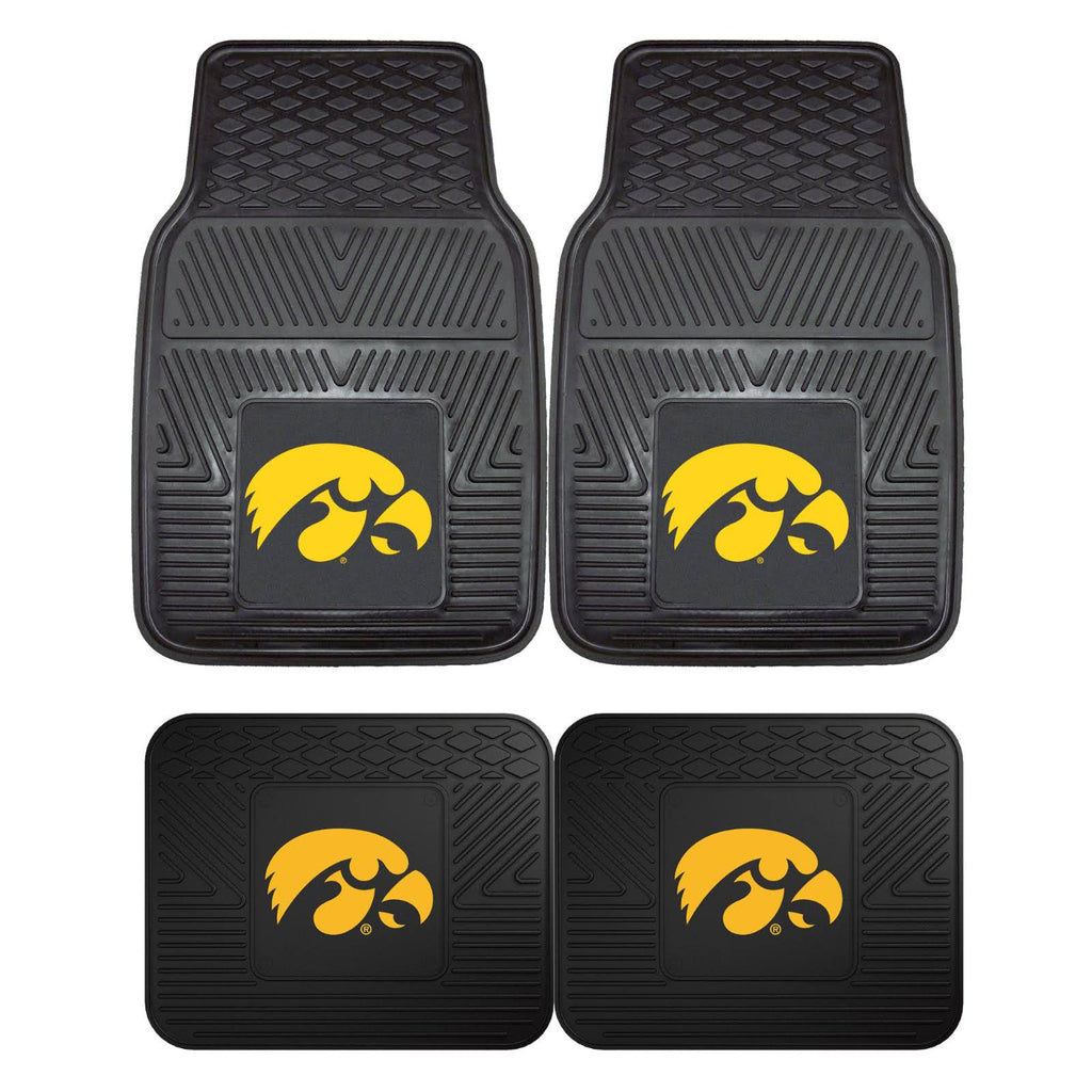 4pc Heavy Duty Floor Mat Sets for Cars, Trucks, SUVs Y3219