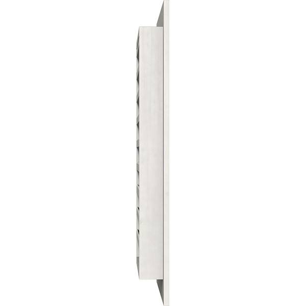 32 inchw x 14 inchh Primed Western Red Cedar Gable Vent C52960