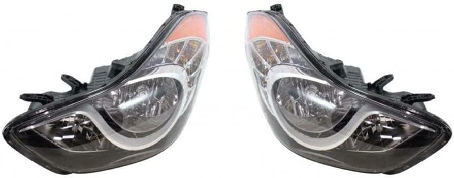 Headlight Assembly for Hyundai Elantra 2011 2012 2013 Driver Side Halogen V92545