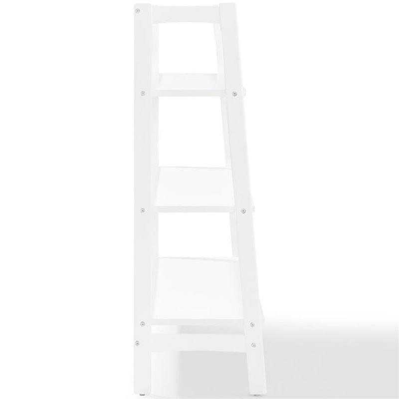 White 3 Shelf Ladder Bookcase E963