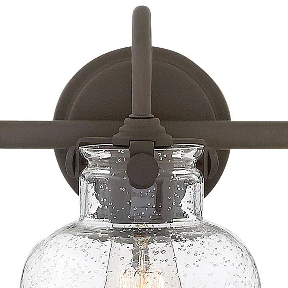 Antique Nickel 3 Light Bath L91152
