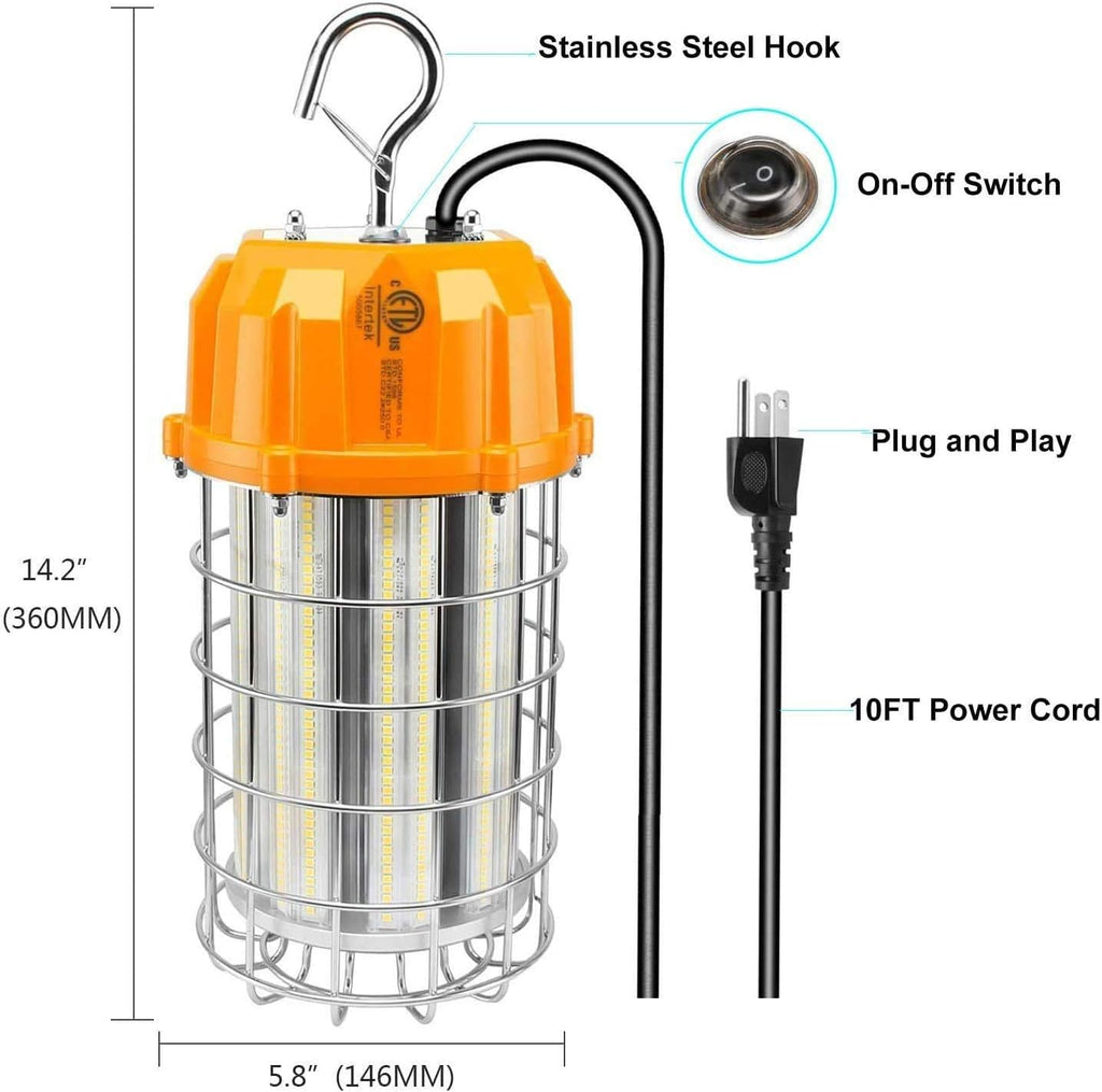 150W LED Portable Work Light 22500LM 5000K with Hook B148