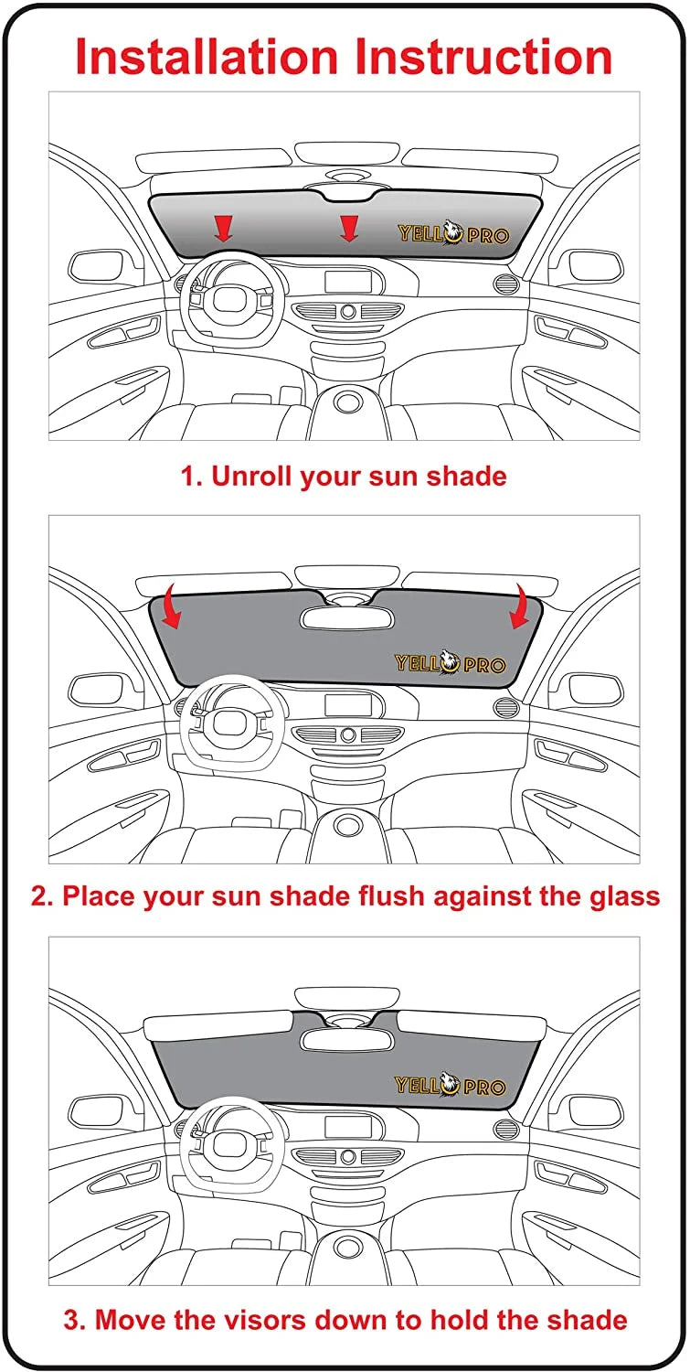 Front Windshield Sunshade for Chevrolet Blazer SUV P258