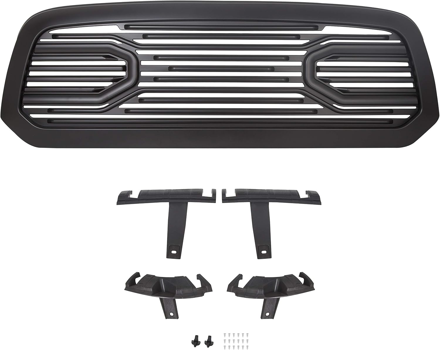 Chrome Front Big Horn Grille Replacement Shell I412751