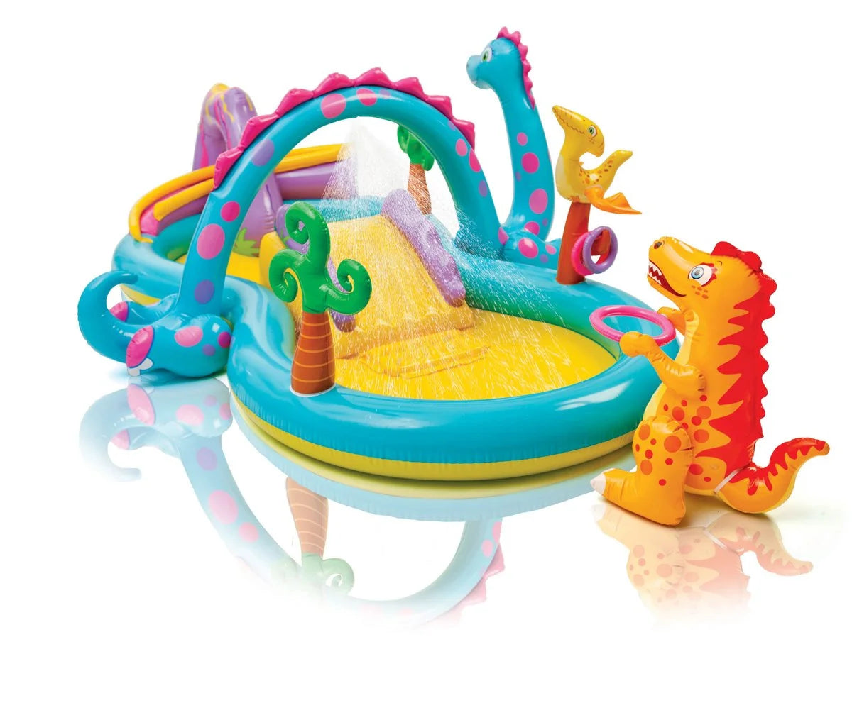Dinoland Play Center Kiddie Swimming Pool with air pump H634183