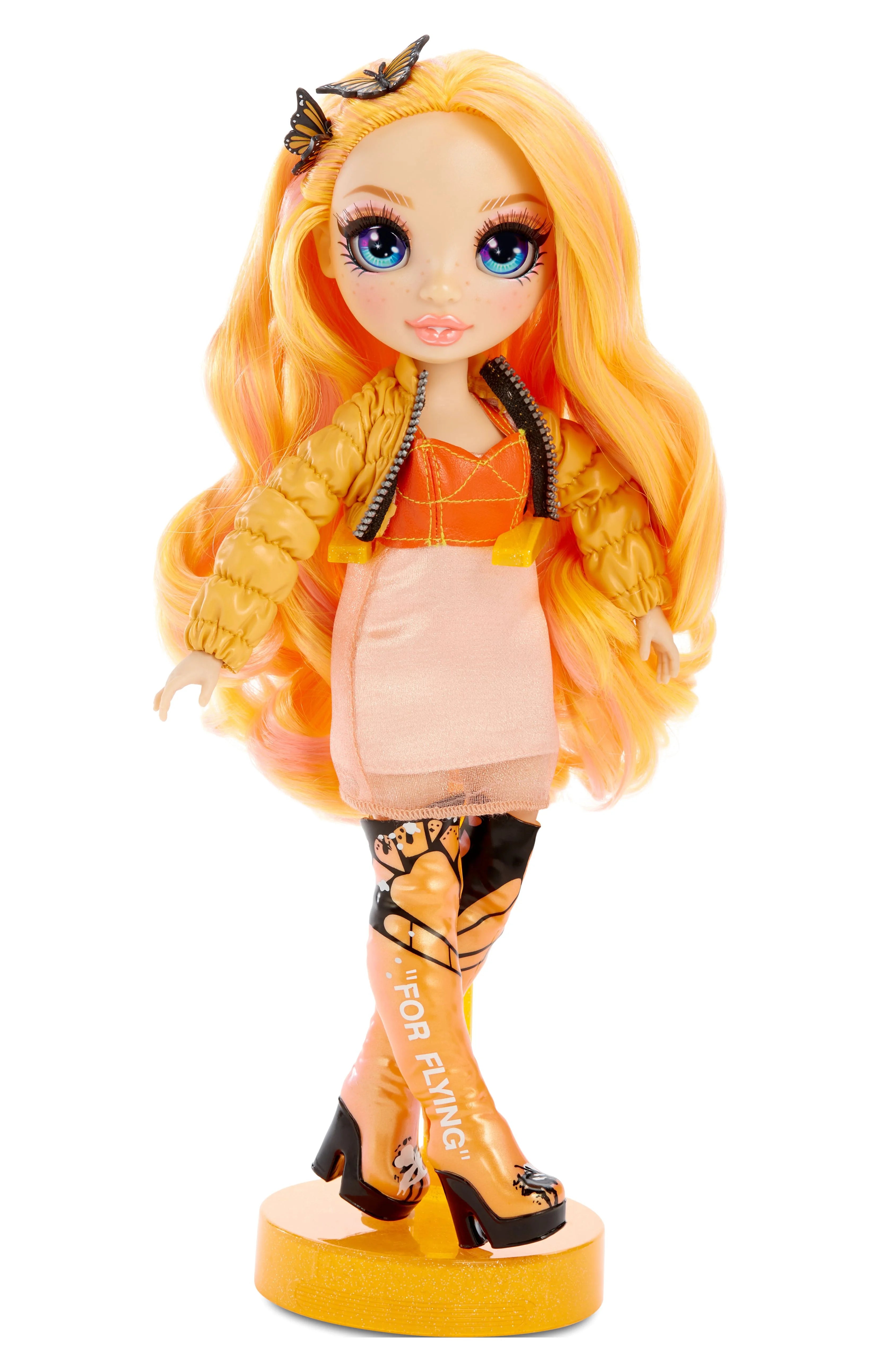 Orange Fashion Doll with 2 Outfits X5747