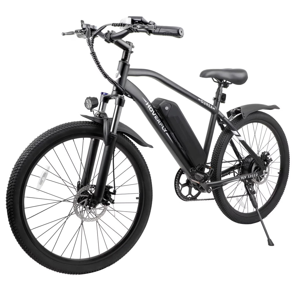 26" Electric Bike with Rechargeable Battery, Black B868877